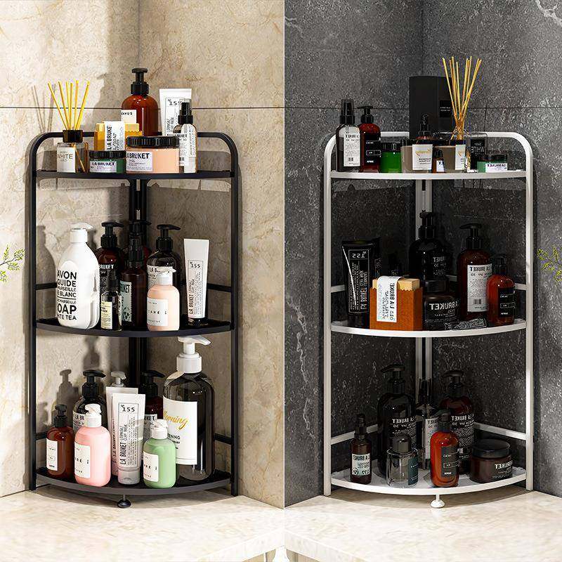 浴室置地式四层收纳架卫生间墙角物品摆放架厨房调料瓶收纳架,淘宝优惠券,粉丝福利购,淘宝优惠卷