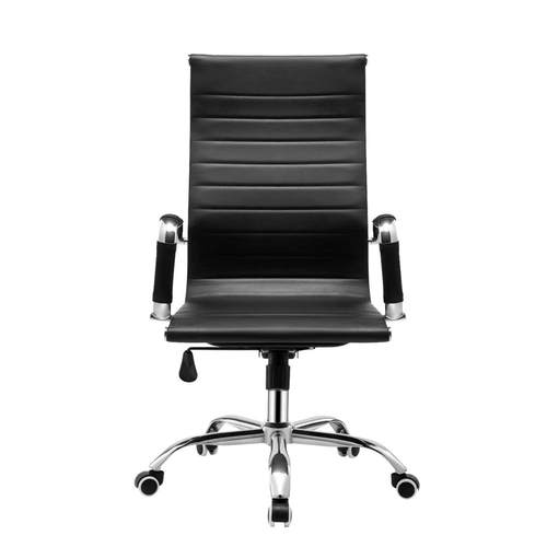 电脑椅办公椅职员家用洽谈靠背升降转椅滑轮简约人体工学会议椅子 - 图3
