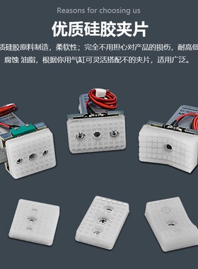 机械手抱具小型气缸MCD-10天行注塑微型气缸夹片气动配件抱具气缸