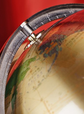 全铜地球仪摆件客厅玄关家居饰品老板办公M室桌面装饰乔迁开业礼