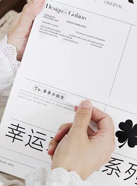 幸运四叶草项链女 ins冷淡风设计感高级感四叶草锁骨链