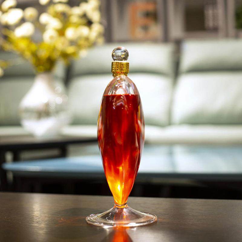 心形泡酒瓶工艺摆件醒酒器分酒瓶高硼硅玻璃瓶人参泡酒瓶空心,淘宝优惠券,粉丝福利购,淘宝优惠卷