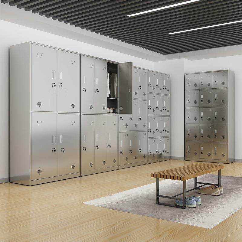 不锈钢更衣柜带锁员工储物柜鞋柜碗柜无尘文件柜药品柜清洁柜防锈,淘宝优惠券,粉丝福利购,淘宝优惠卷