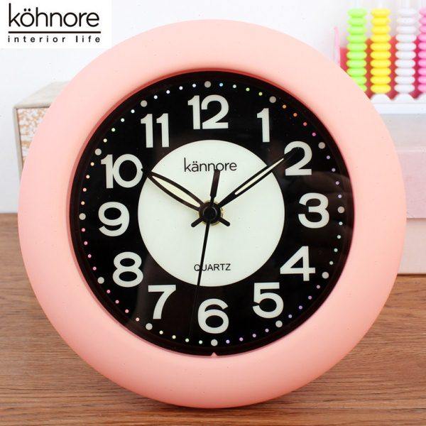 超强夜光字体创意小挂钟座钟客厅浴室防水老人学生用静音摆件台式,淘宝优惠券,粉丝福利购,淘宝优惠卷