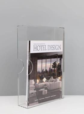 现代简约亚克力透明书架摆件样办公室电视柜书柜书房客厅桌面装饰