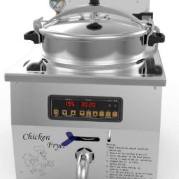 CNIX一喜16L台式电压力炸炉CE压力炸鸡炉商业西厨设备,淘宝优惠券,粉丝福利购,淘宝优惠卷