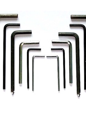 进口S2数控刀具配件内六角扳手L2/2.5/3/4/5mm工具内六棱12.9级T