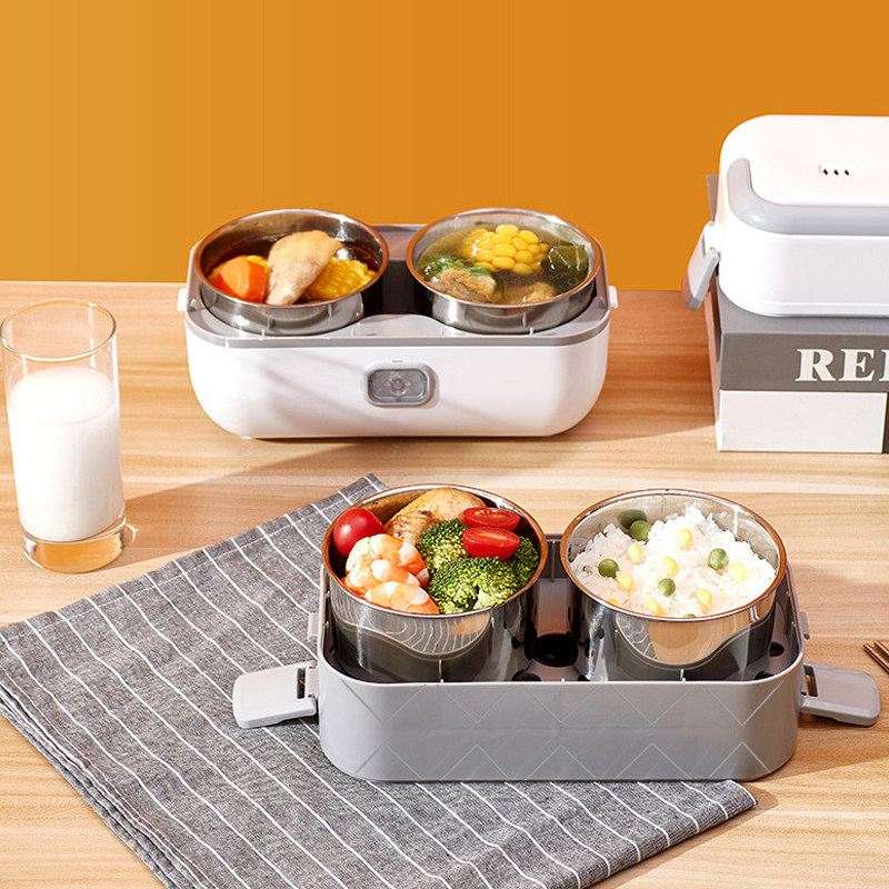 新疆包个邮电热饭盒保温可插电加热上班学生族便携式不锈钢带饭桶,淘宝优惠券,粉丝福利购,淘宝优惠卷