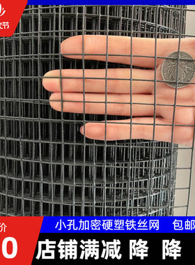 1.5厘米小孔荷兰网硬塑铁丝网围栏隔离养殖防护网格户外家用钢丝