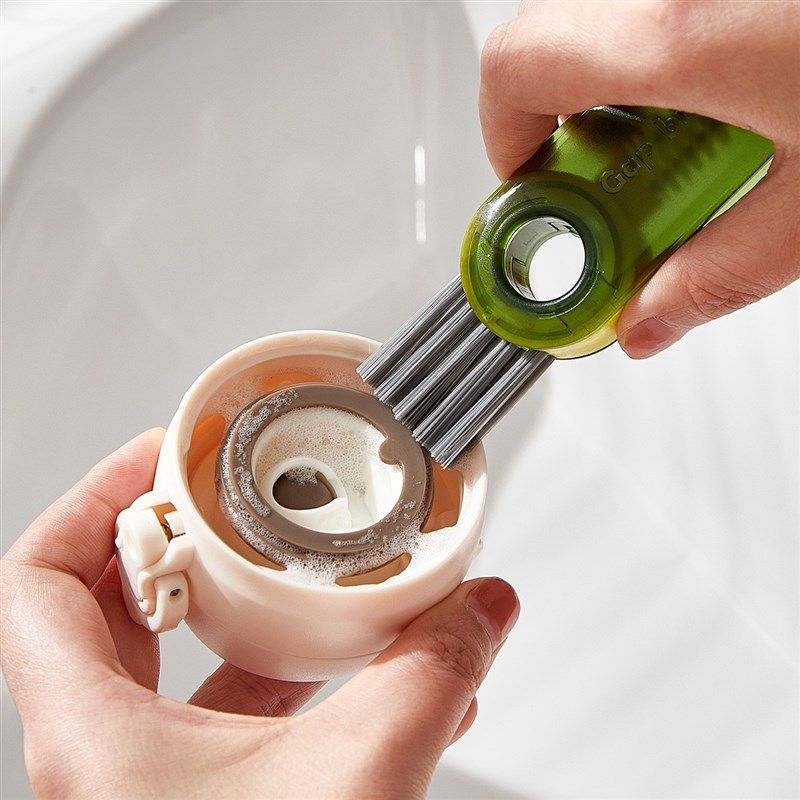 杯刷三合一多功能U形杯口刷杯盖清洁刷奶瓶洗奶嘴瓶盖家用缝隙刷,淘宝优惠券,粉丝福利购,淘宝优惠卷