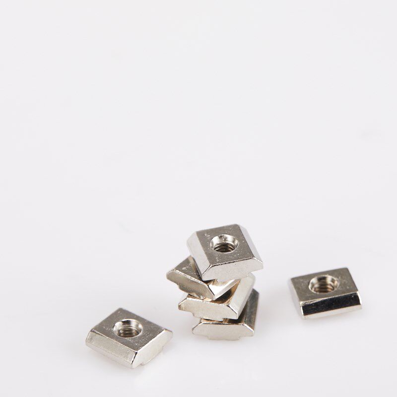 欧标型材滑块螺母t型滑块方形螺母20型30型40型45型-M3-M5-M6-M8 - 图0