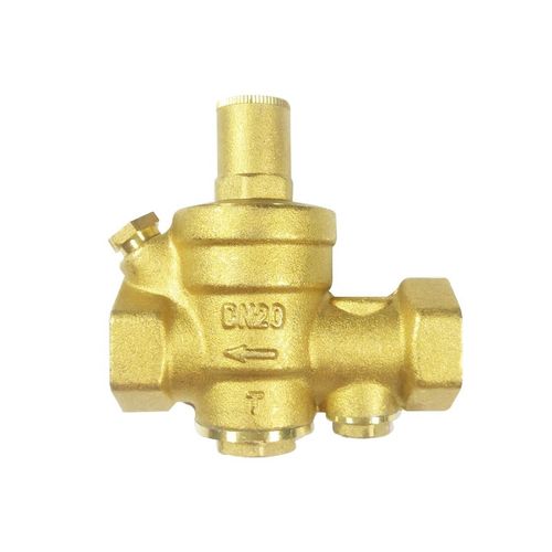 家用黄铜减压阀4分自来水恒压阀热水器净水器可调式双表稳压阀6分 - 图3