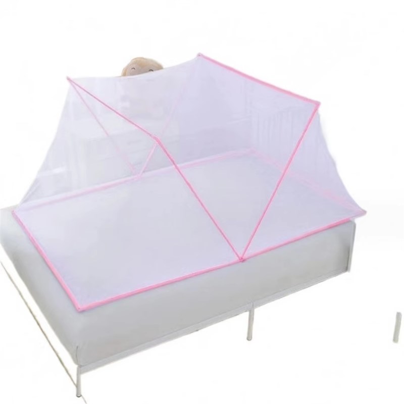 免安装蚊帐家e用野外露营宿舍蚊帐2024款可折叠便携蚊帐固定器网 - 图3