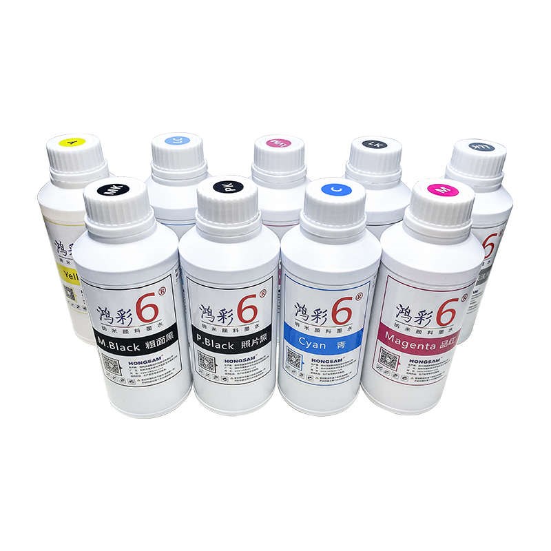 鸿盛鸿彩6纳米颜料墨水适用P8080 P6080 99K08 7908 3890打印机 - 图2