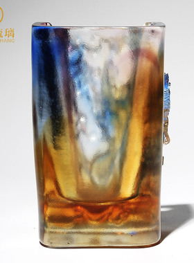 琉璃龙笔筒创意时尚可爱北欧个性C简约学生办公桌面摆件高档工艺