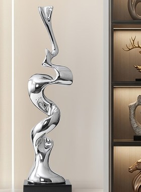 抽象雕塑艺术装饰j品客厅家庭入口入口办公室酒店壁龛树脂工艺品