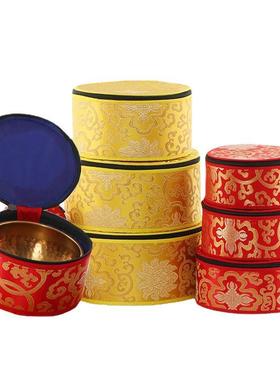 尼泊尔佛音钵包佛音碗包装袋西藏颂钵礼品包装盒满月钵收纳盒颂钵