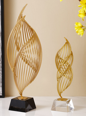 北欧轻奢艺术摆件家居饰品玄关电视柜创意酒N柜客厅桌面样板间装