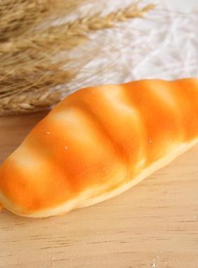 林苑仿真面包pu慢回弹仿真蛋糕法棍摆件烘焙摄影道具面包模型