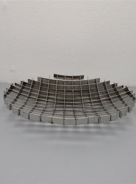 现代简约b金属线形方格托盘家居摆件客厅茶几样板间办公室软装饰
