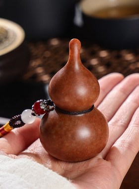 寿山石福禄吉祥手把件葫芦桌面摆C件客厅装饰品送朋友解压把玩礼