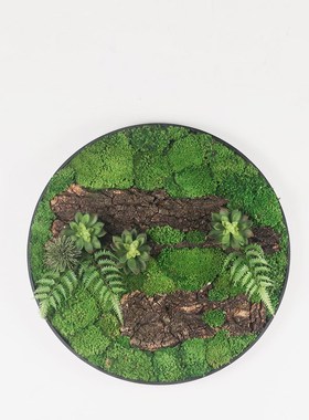 新中式桌面仿盆景摆件售楼处样板间客厅酒店茶桌禅意花.器装饰摆