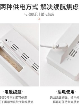 胖虎电子时钟摆台式客厅创意钟表摆放式座钟N玄关电视柜装饰品摆