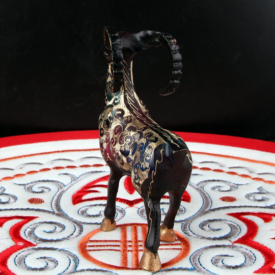 Pakistani copper handicrafts animal copper sheep z ornaments Chinese style imitation bronze zodiac sheep ornaments copper hill