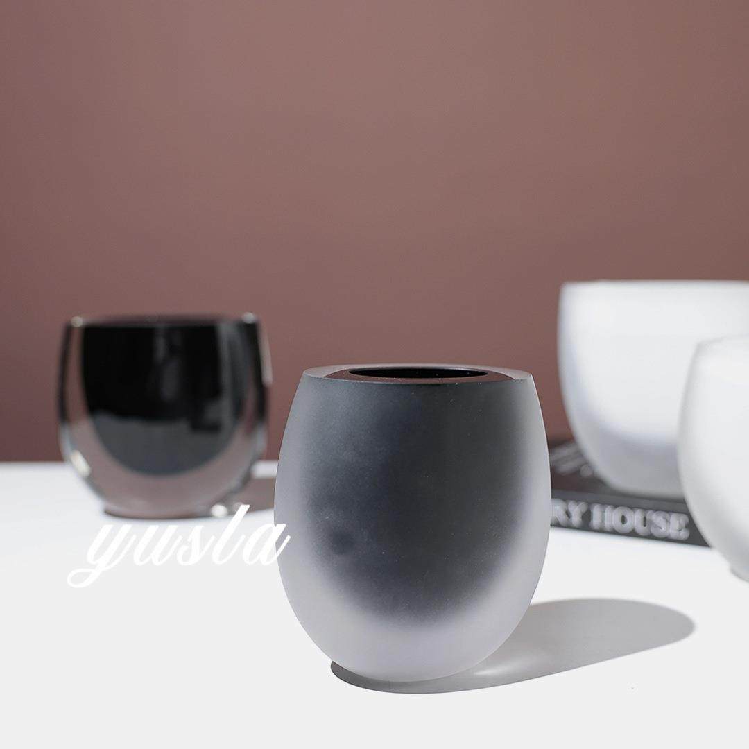 简约客厅茶几柜插干花瓶样板间玻璃花器餐厅摆件家居别墅软装饰品,淘宝优惠券,粉丝福利购,淘宝优惠卷