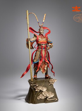 太铜 铜摆件《大圣之盖世英v雄》家居饰品 孙悟空大圣客厅桌面摆