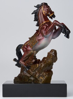 创意黄铜马摆件马k到成功工艺品创意礼品礼物家居办公室书房装饰