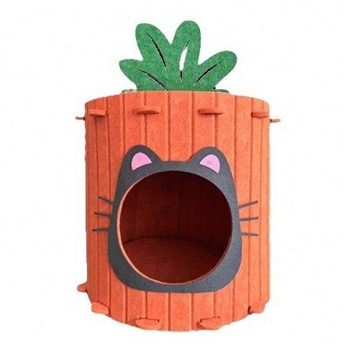 胡萝卜超级大猫窝四季通用猫别墅多猫家庭封闭式安全宠物窝可拆洗,淘宝优惠券,粉丝福利购,淘宝优惠卷