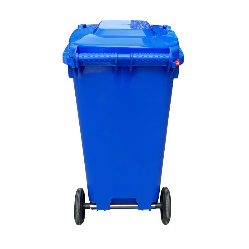 塑料垃圾桶加f厚带轮环卫垃圾桶户外公园小区分类垃圾箱塑胶垃圾 - 图3
