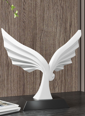 酒柜装饰品摆g件轻奢高档电视柜家居客厅老板桌办公室现代大鹏展