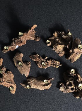 水晶球底座  风化木o枯木 奇石随型底座 一物一图 简约家居摆件