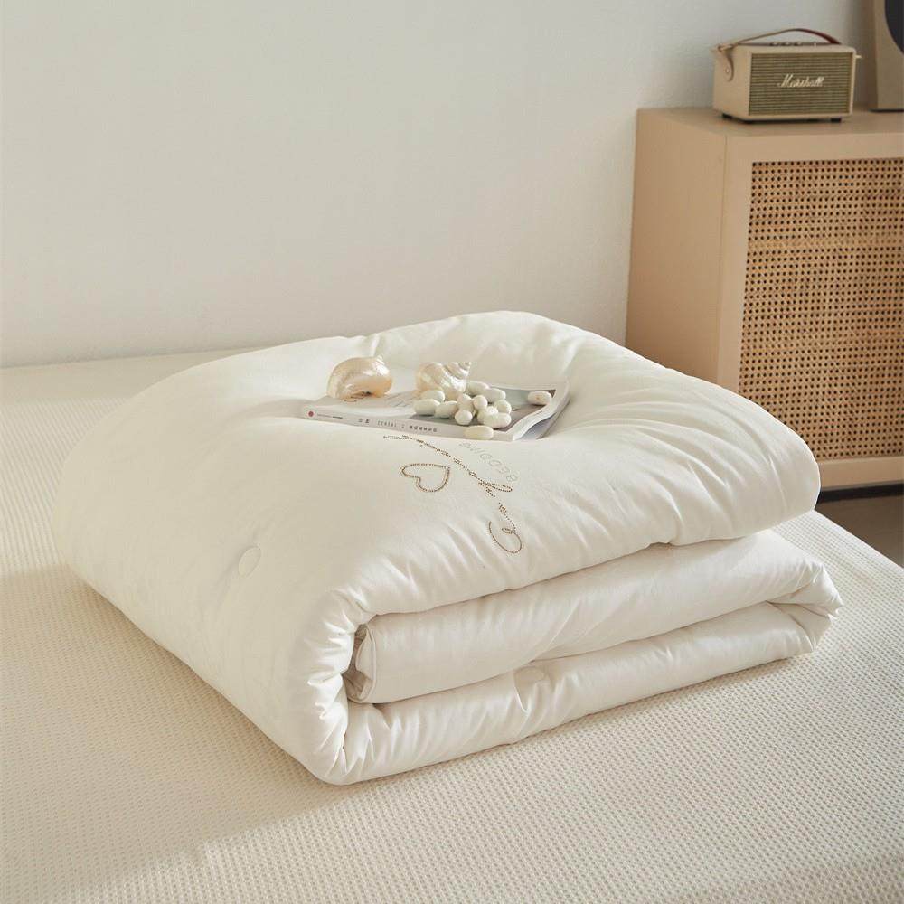 高端纯棉提花蚕丝大豆蛋白被亲肤被褥春秋被保暖加厚冬被家纺被芯,淘宝优惠券,粉丝福利购,淘宝优惠卷