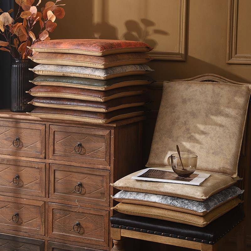 Suede cushion, chair cushion, square stool cushion, floor memory foam card cushion, bar counter bay window, tatami cushion, seat cushion