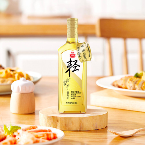 金龙鱼丰益堂心轻怡甘油二酯油DAG60% 500ml装烹饪家用食用油官方 - 图3