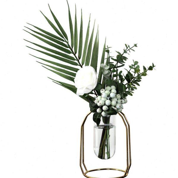 北欧轻奢试管透明玻璃花瓶摆件高级感创意家居餐桌电视柜插花装饰,淘宝优惠券,粉丝福利购,淘宝优惠卷