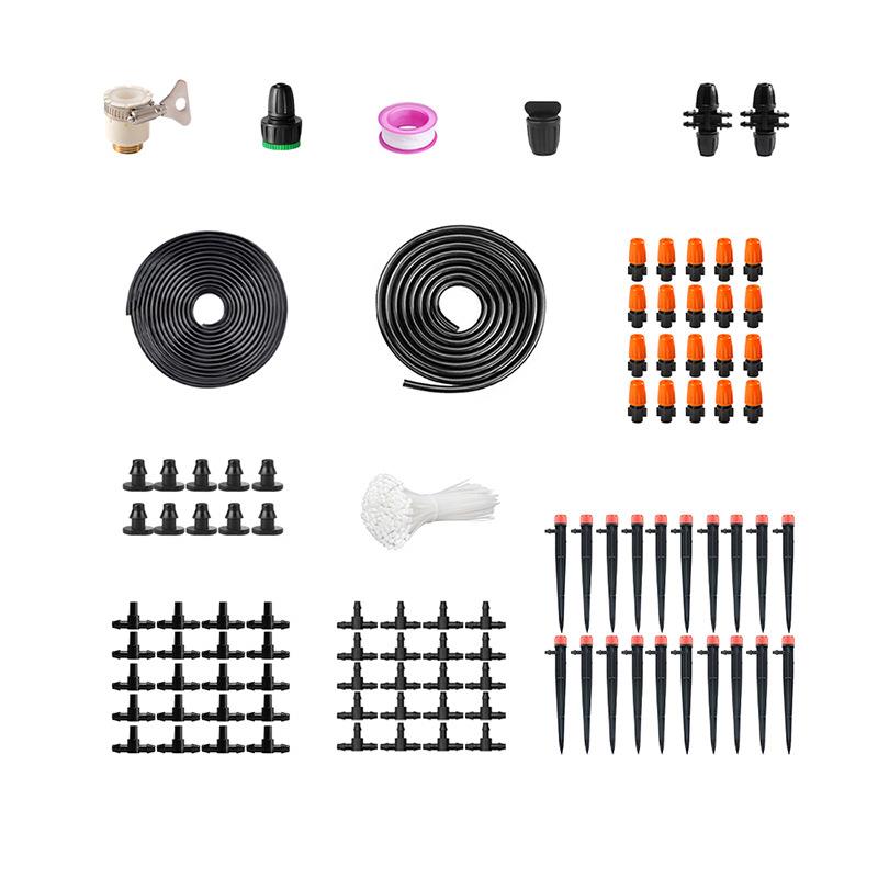 30米40喷头家庭花园灌溉浇水套装盆栽花盆浇花器大棚种植灌溉套装 - 图3