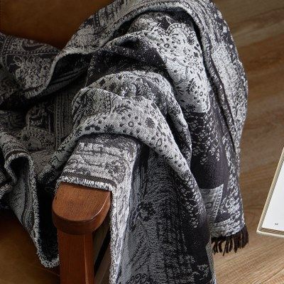 全棉A类色织复古缩绒毯子毛毯沙发毯公室毯子车载毯子一件1,淘宝优惠券,粉丝福利购,淘宝优惠卷