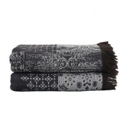 全棉A类色织复古缩绒毯子毛毯沙发毯公室毯子车载毯子一件1,淘宝优惠券,粉丝福利购,淘宝优惠卷