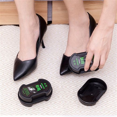 擦鞋神器家用g皮鞋专用多功能保养增亮双面海绵擦鞋蜡无色通用鞋 - 图3