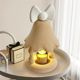 Melted wax lamp aromatherapy lamp table lamp simple q modern fragrance sleep aid lily of the valley fireless candle bedroom bedside table atmosphere