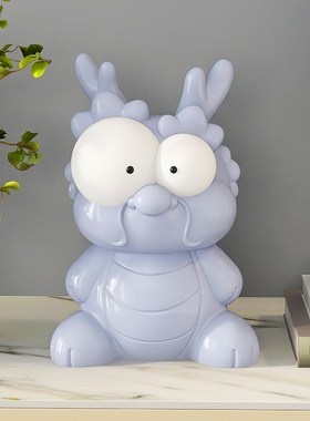 2024龙年可爱龙摆件客厅家居饰品新年礼物生肖玄关Y乔迁新居生日