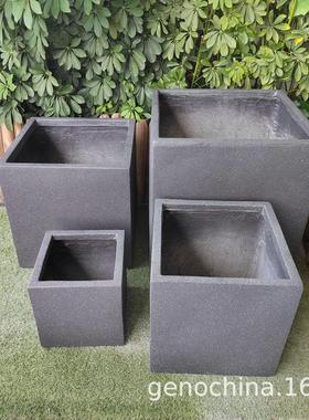 套四方形大花盆可种树公园道路绿化带装饰庭院户外通用款-3