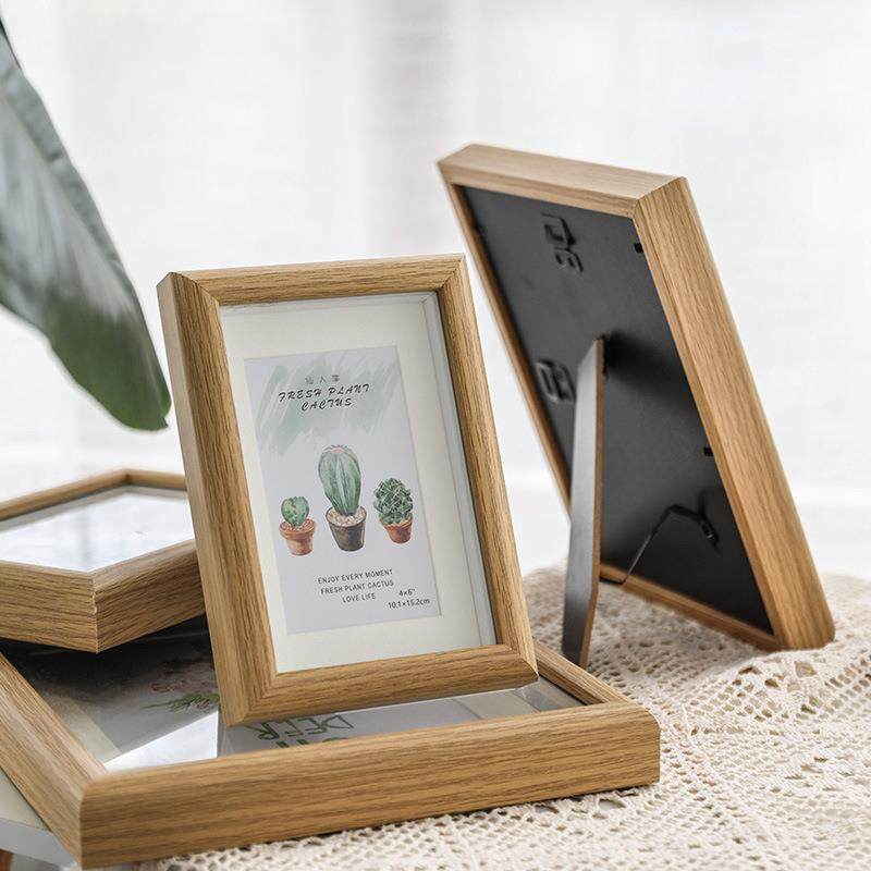 简约创意木质相框摆台中空立体6寸7寸8寸10寸A4干花diy画框架挂墙,淘宝优惠券,粉丝福利购,淘宝优惠卷