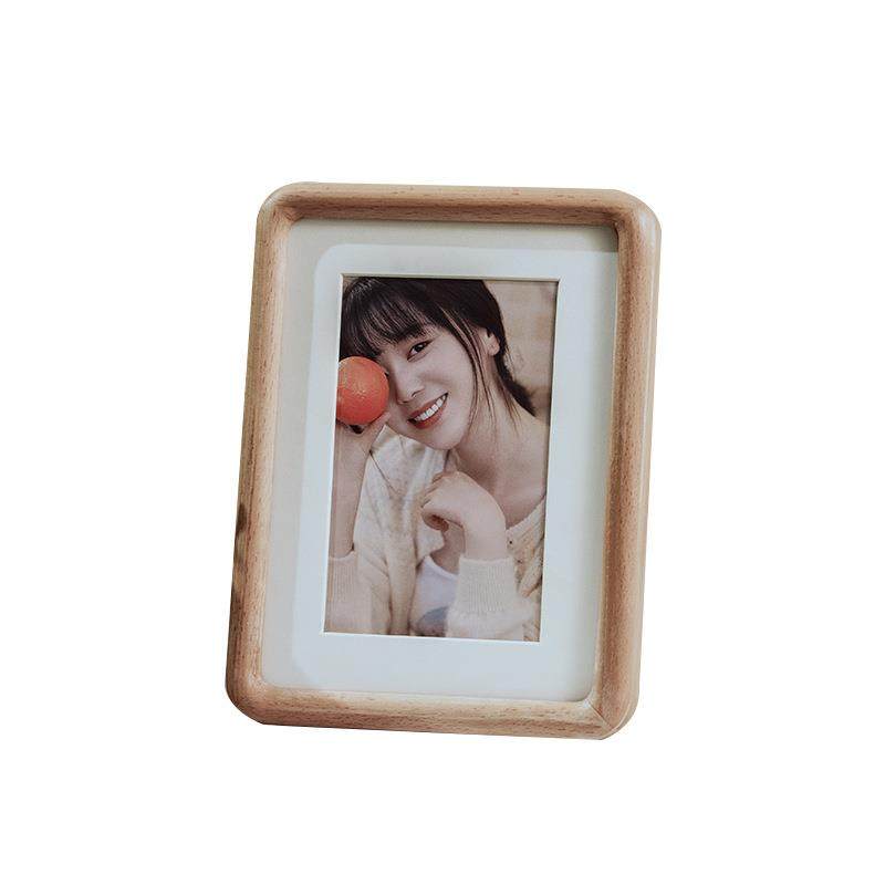 黑胡桃榫卯圆角实木相框 6寸8寸家居桌面装饰摆件a4木质相框摆台,淘宝优惠券,粉丝福利购,淘宝优惠卷