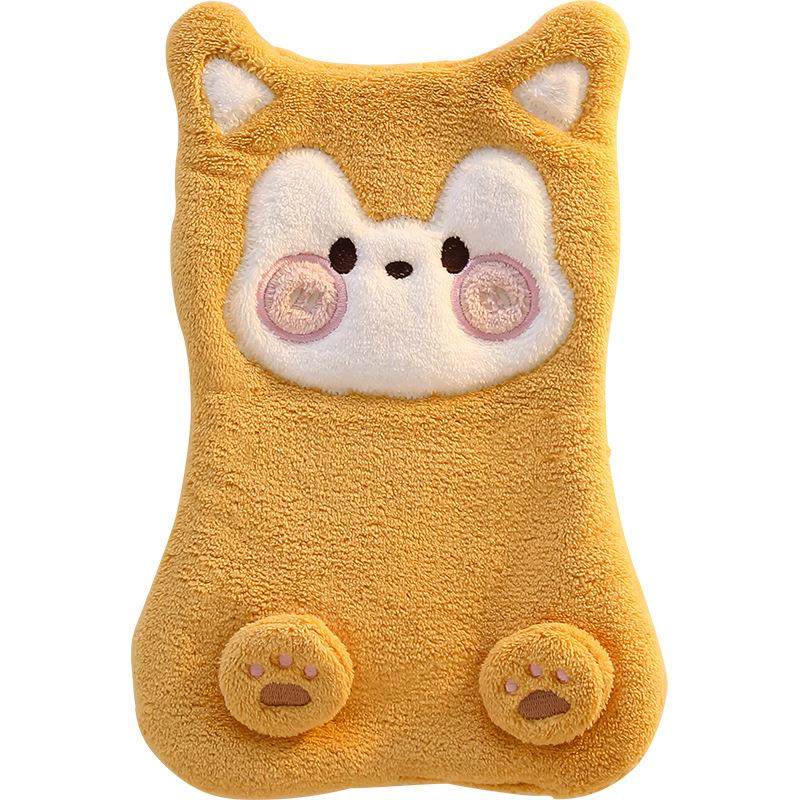 可爱双层卡通擦手巾加厚吸水珊瑚绒毛巾手帕挂式厨房擦手抹布,淘宝优惠券,粉丝福利购,淘宝优惠卷