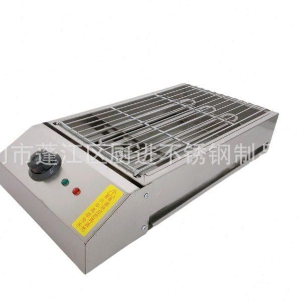 源头厂家/家用电烤炉电热烧烤炉烧烤架不锈钢烤肉烤鱼机可改插头,淘宝优惠券,粉丝福利购,淘宝优惠卷